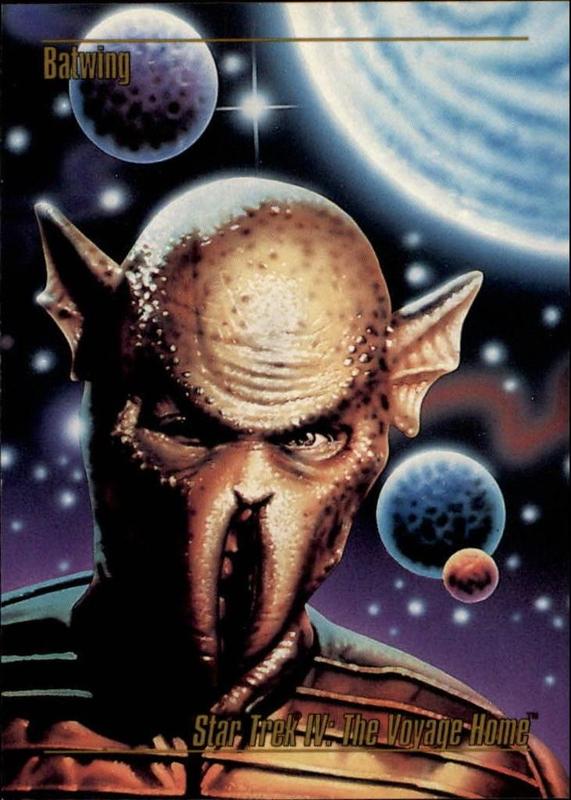 Batwing Alien (Beavfe) figure head- Star Trek 