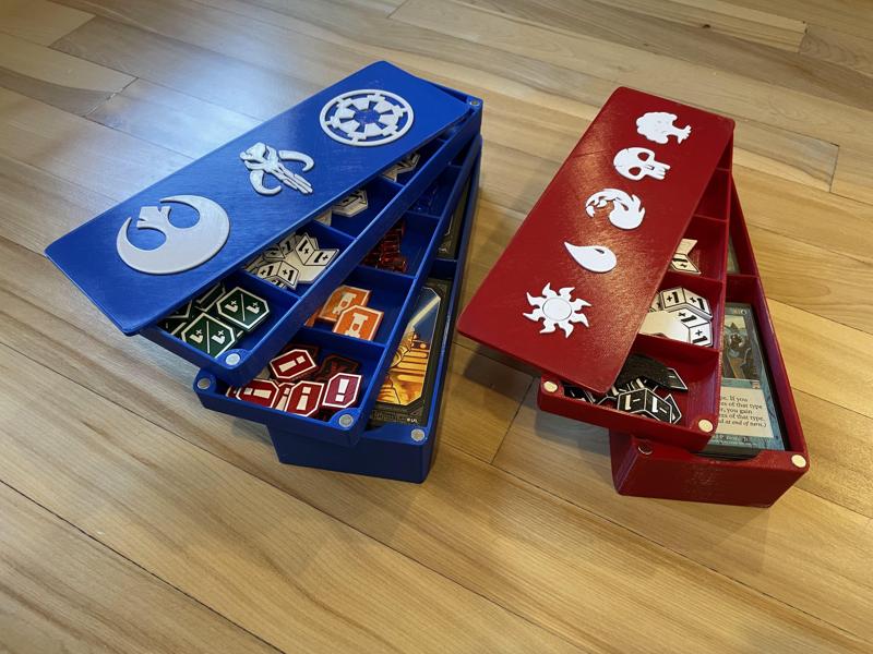 Magnetic Storage Boxes for Trading Card Games (e.g. SWU & MtG)