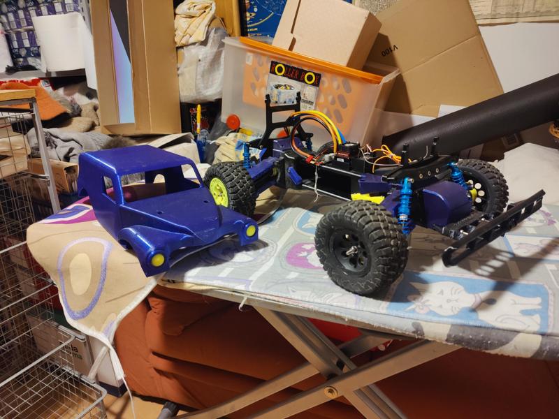 Rc body Hotwings mount