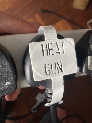 Plug labels UK 3 pin plug