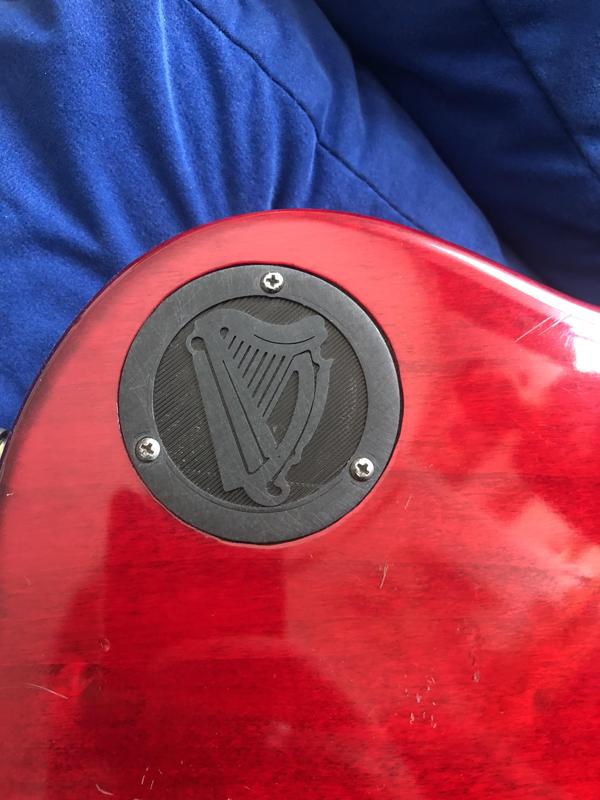 Les Paul Guinness pick-up selector cover