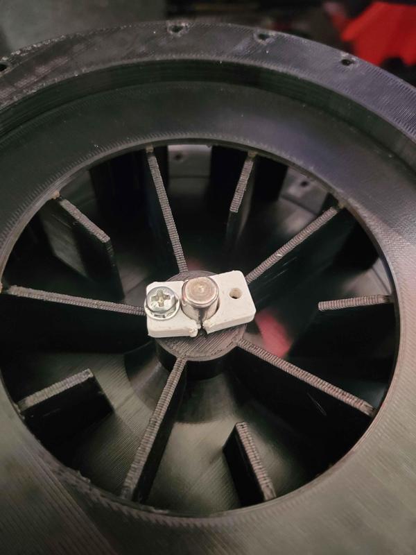 XT22 shaft to rotor "joint"