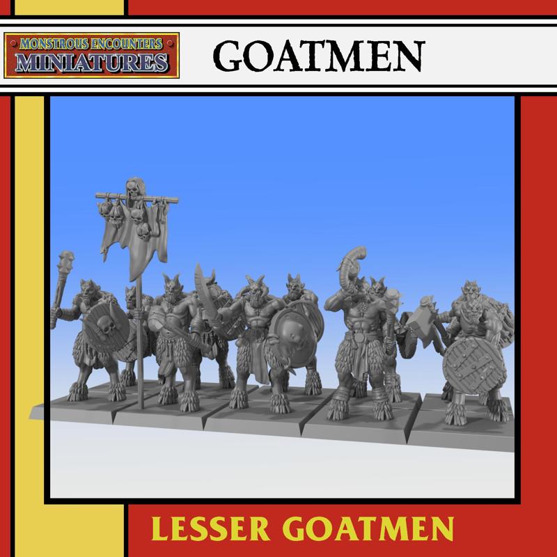 GOATMEN: Lesser Goatmen Unit