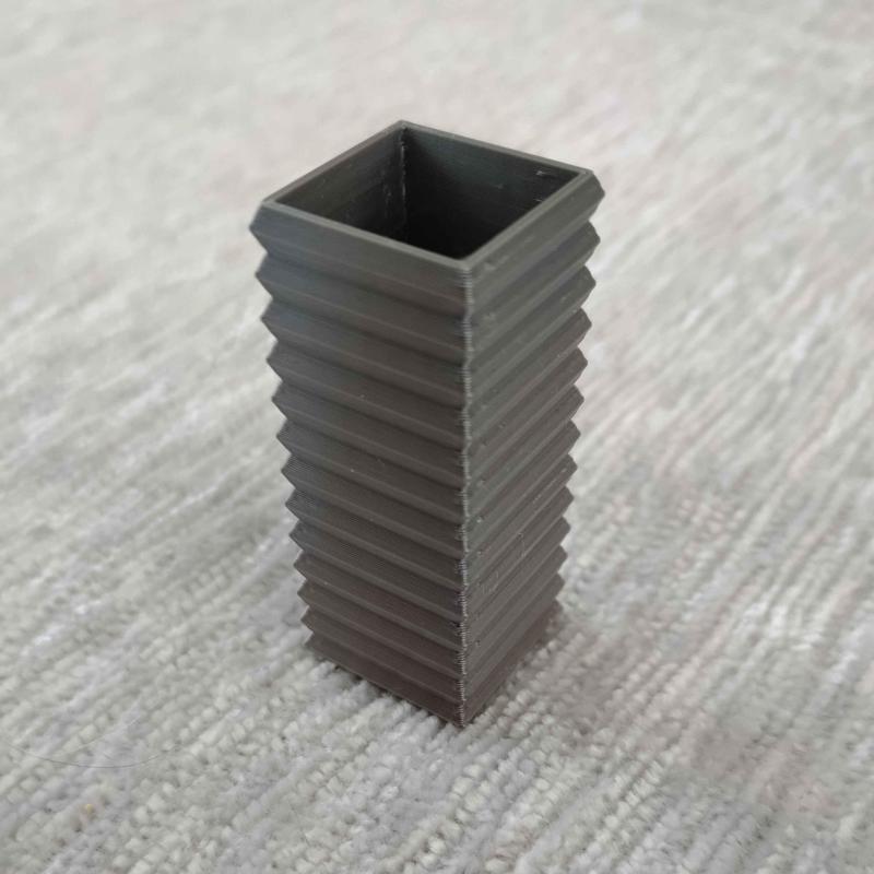 Square Accordian Vase