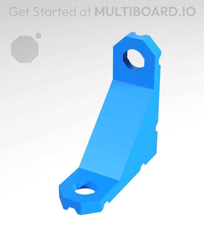 Type 4, Small Thread Holes, 2x2 Inside Bracket