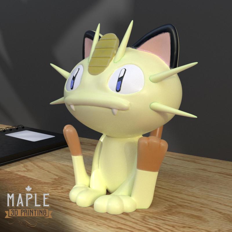 052. Meowth - Basic & Ornamental - Pokemon