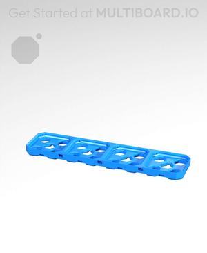 4x1 - Multibin Base Plate