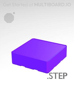 3x3x1 - Multibin Insert - STEP Remixing File