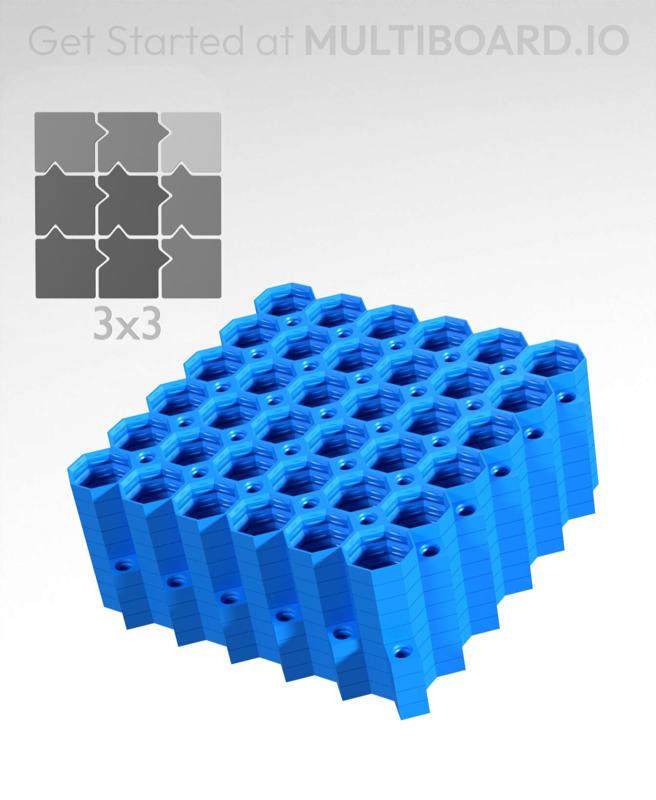 6x6 Tiles - 3x3 Board - Ironing Stack