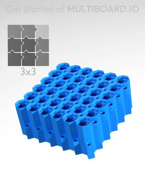 6x6 Tiles - 3x3 Board - Ironing Stack