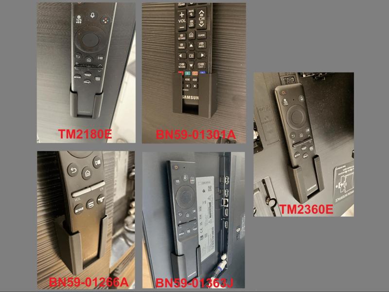 Samsung remote control holder for back of TV