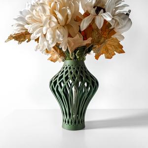 The Alano Vase, Modern and Unique Home Decor for Dried and Preserved Flower Arrangement