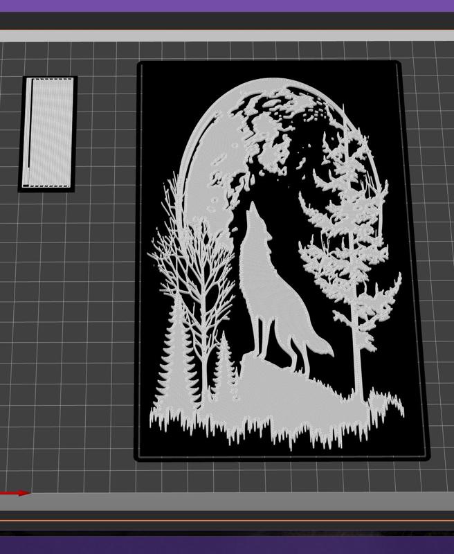 Howling Wolf at the Moon Wall Art