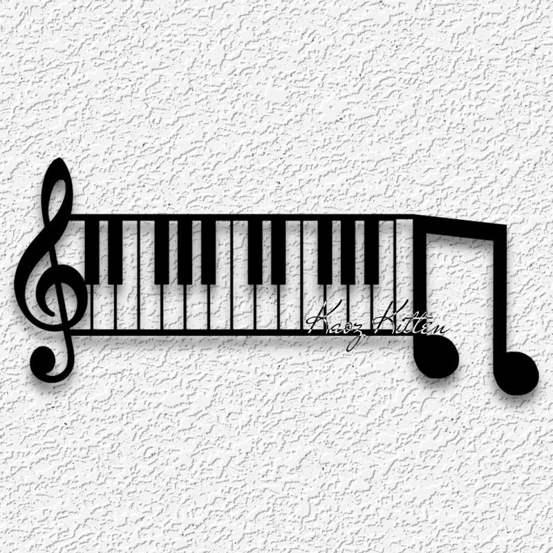 piano keys music.stl