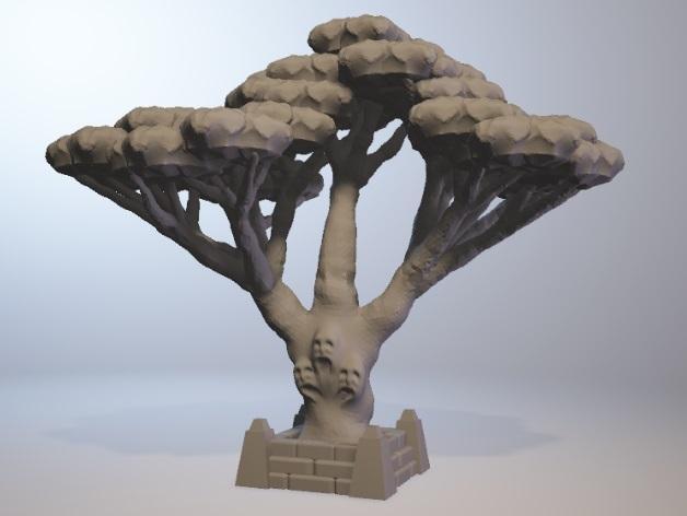 Delving Decor: Arcane Tree (28mm/Heroic scale)