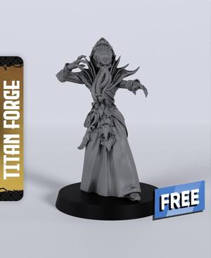F Mindflayer A - With Free Dragon  - 5e DnD Inspired for RPG and Wargamers