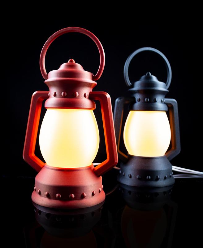 Lantern Desk Lamp - Bambu LED Light Kit 001