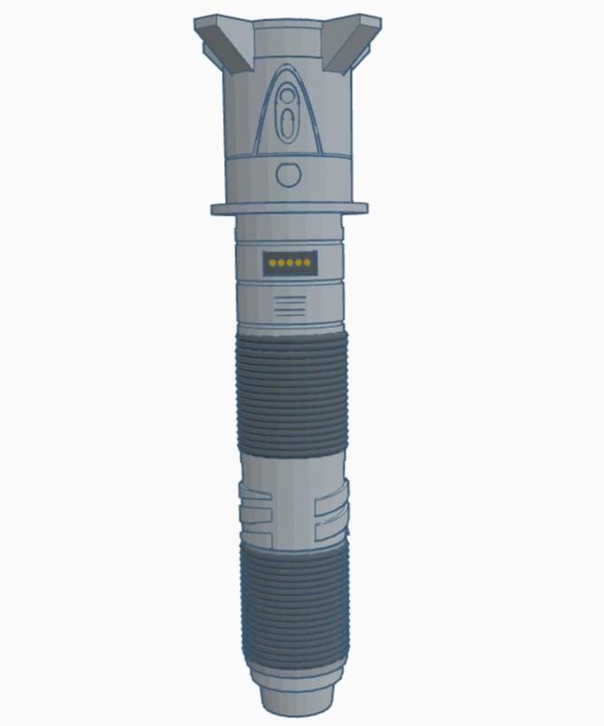 Lightsaber Forge - Baylan Skoll Full Lightsaber