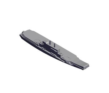 1/700 scale italian aircraft carrier giuseppe gar.stl