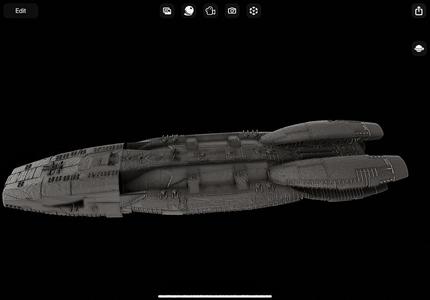 Battlestar Galactica Athena Class Fast Cruiser