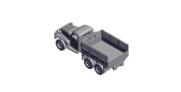 1/87 Scale Studebaker US1 2_5 ton truck.stl