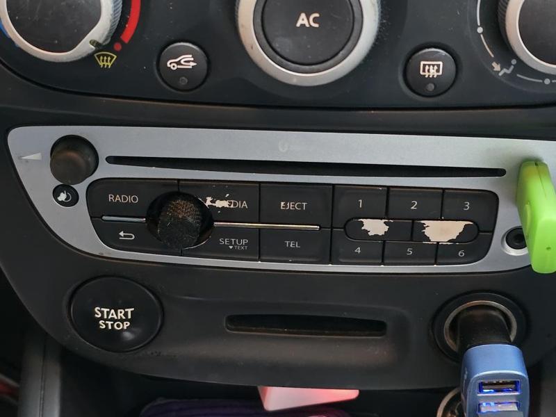 Renault Megane mkIII mk3 (2008-2016) Radio Control Knob