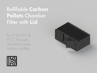 Ultimate Refillable Carbon Pellets Chamber FIlter