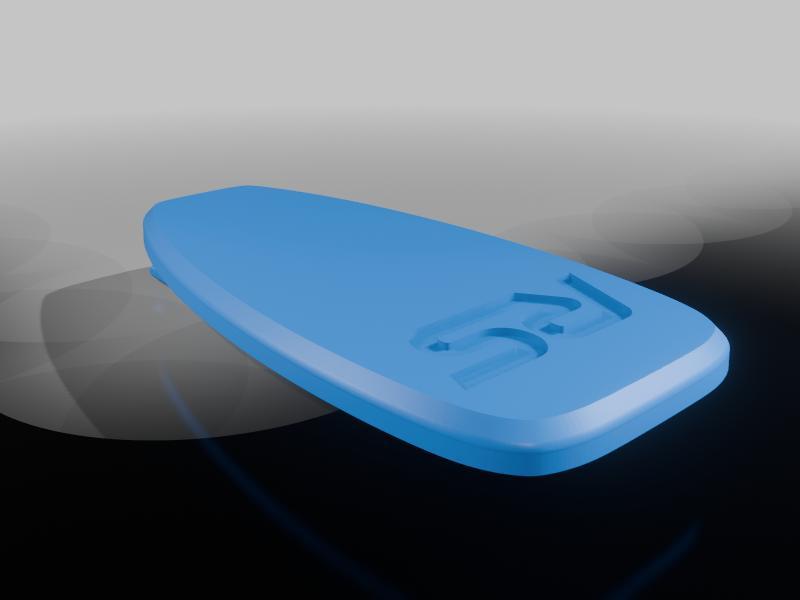 Fiesta Focus RS ST Key FOB Panel Plate