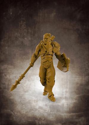 RPG Fighter - Multipart with build options (32mm scale)