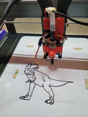 Pen plotter for Atomstack X20 Pro