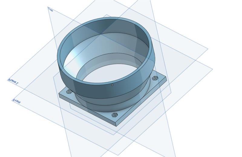 Elegoo Saturn 4 Ultra 16K Fan to 100m Duct
