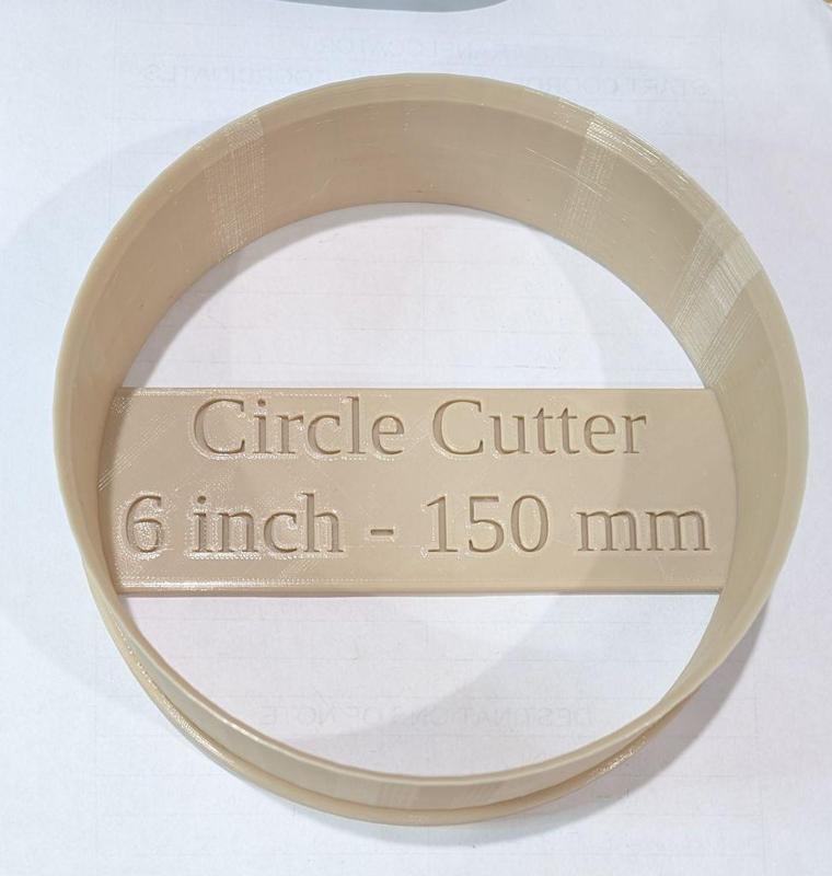 Circle Cutter for dough 6"  - 150mm
