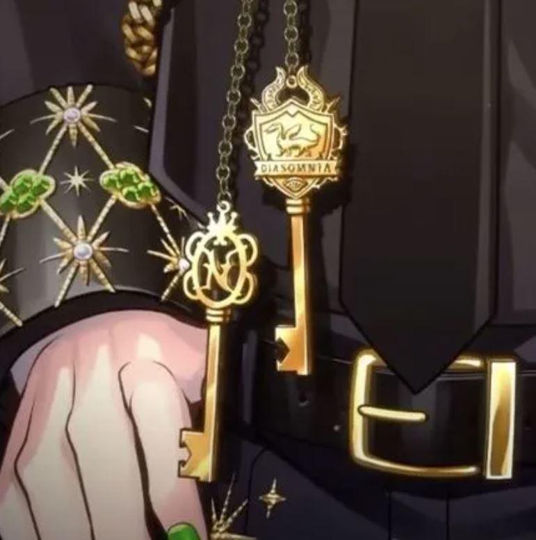 Twisted Wonderland 5th Anniversary Blazing Jewels Uniform Keys - Twisted Wonderland - MSLA ONLY