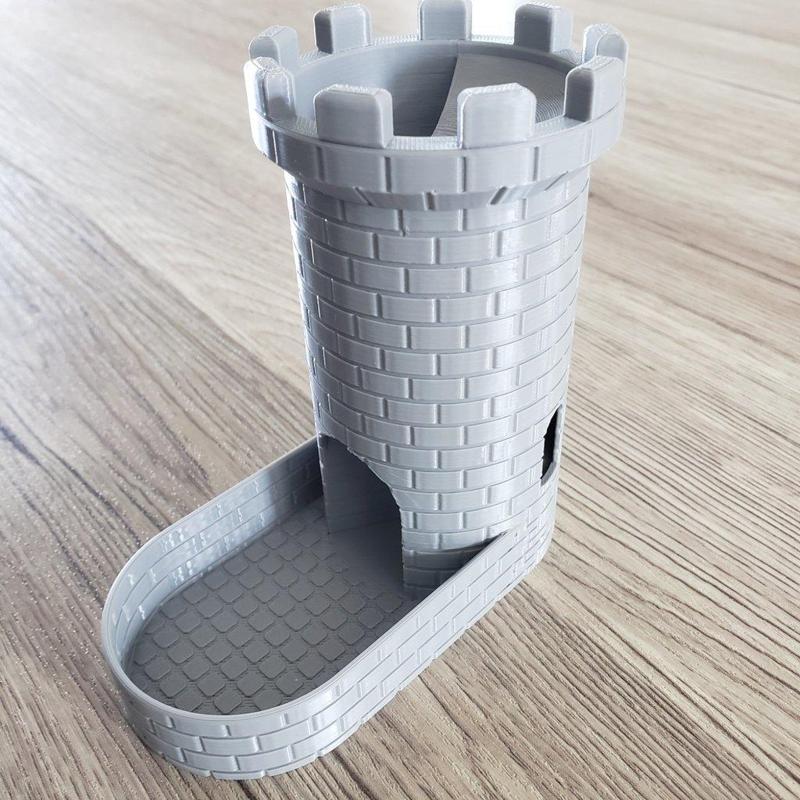 Tour à dés facile à imprimer