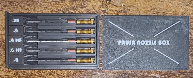 Prusa Nextruder Nozzle Box