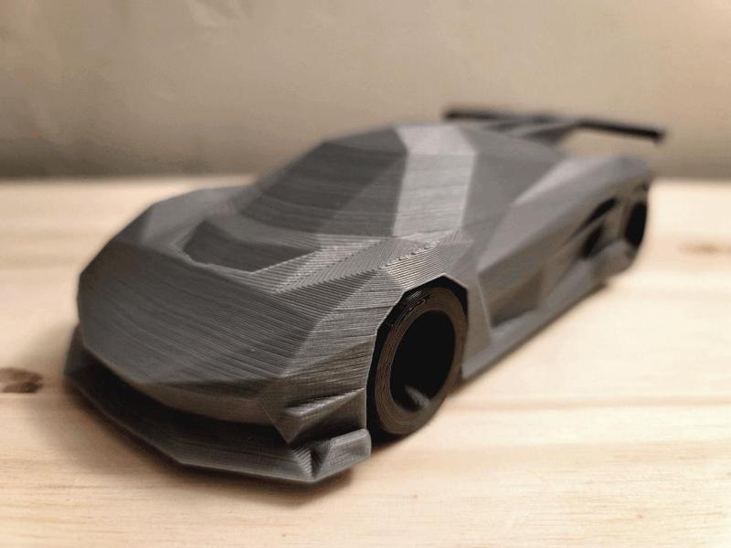 Low Poly Koenigsegg Jesko