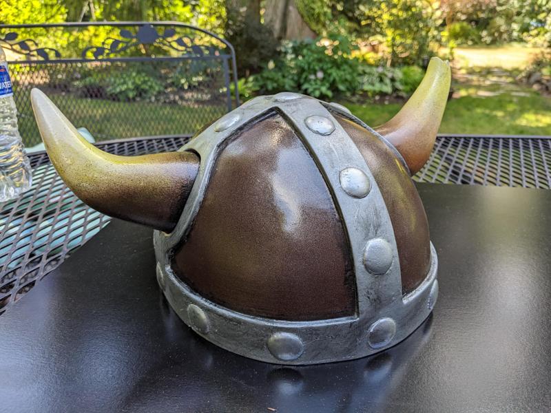Viking Helmet (horns inside).stl