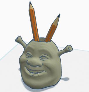 Shreck Pencil Holder
