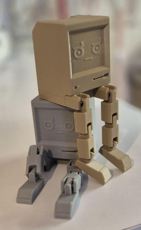 Macintosh with articulated legs