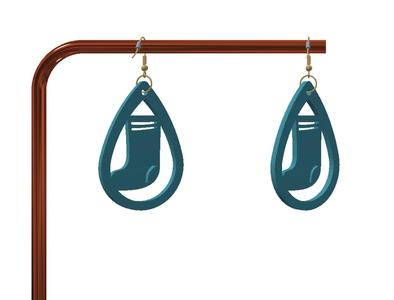 Cute keychain / earrings