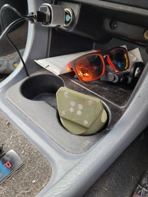 Cup holder magnetic phone mount