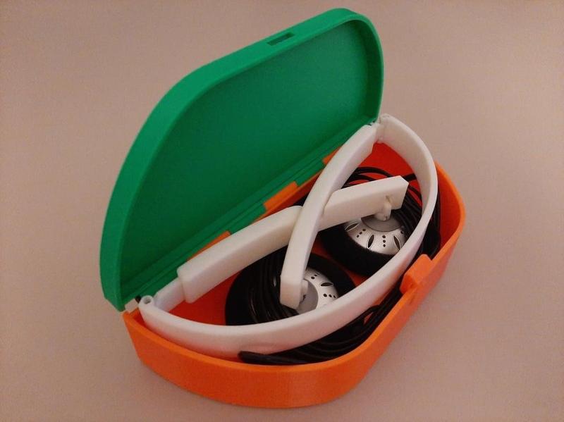 Foldable, extendable KOSS KSC75 Headband + Travel Case (& bonus remixed PX100 Caps)