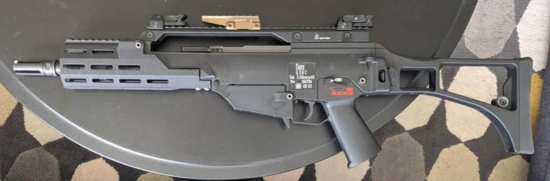 WE G39C GBBR - M-LOK handguard