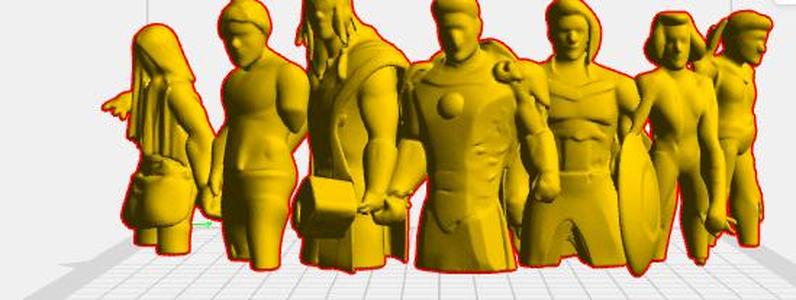 avengers age of ultron desk top decor