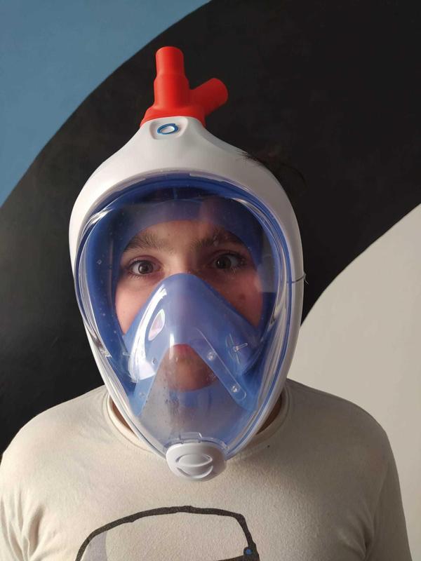 EASY COVID 19 - Emergency mask for C-PAP