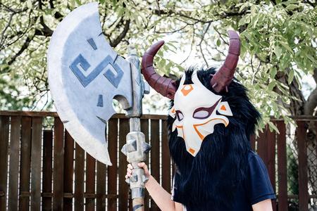 MITACHURL MASK FOR COSPLAY FROM GENSHIN IMPACT