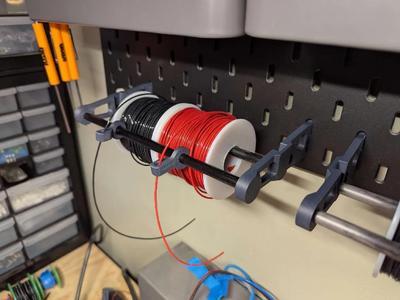 Pegboard Spool Holder   