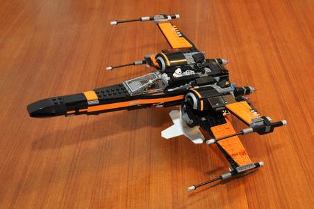 Display stand for LEGO X-Wing 75102