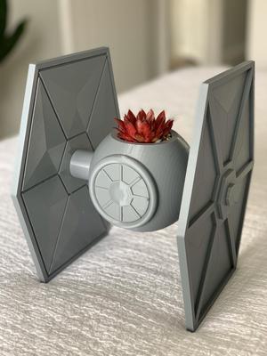 TIE Fighter Planter / Star Wars