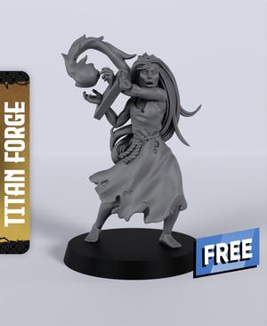 Lavinia Lastfall - With Free Dragon  - 5e DnD Inspired for RPG and Wargamers